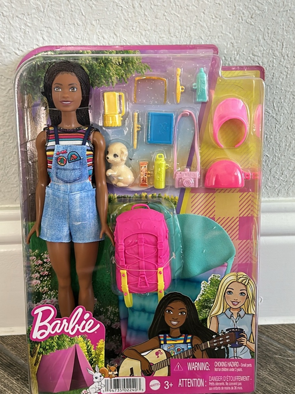 Barbie Brooklyn Camping Adventure Doll with Pink Backpack